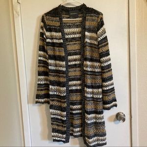 Striped Light Knit Cardigan